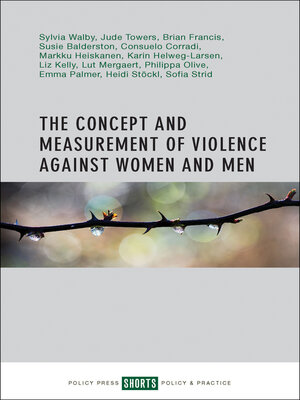 cover image of The Concept and Measurement of Violence Against Women and Men
